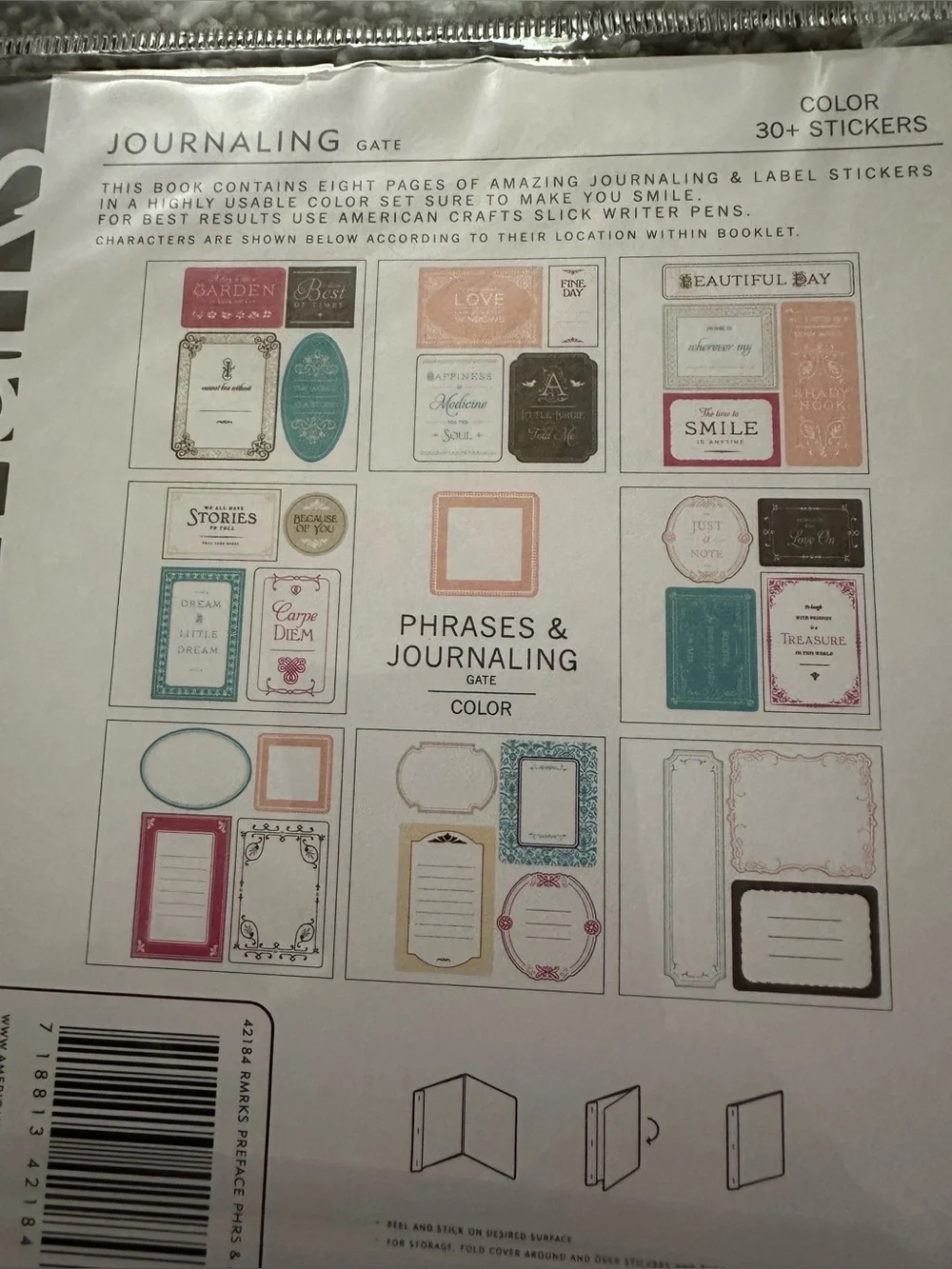 American Crafts cardmaking scrapbooking